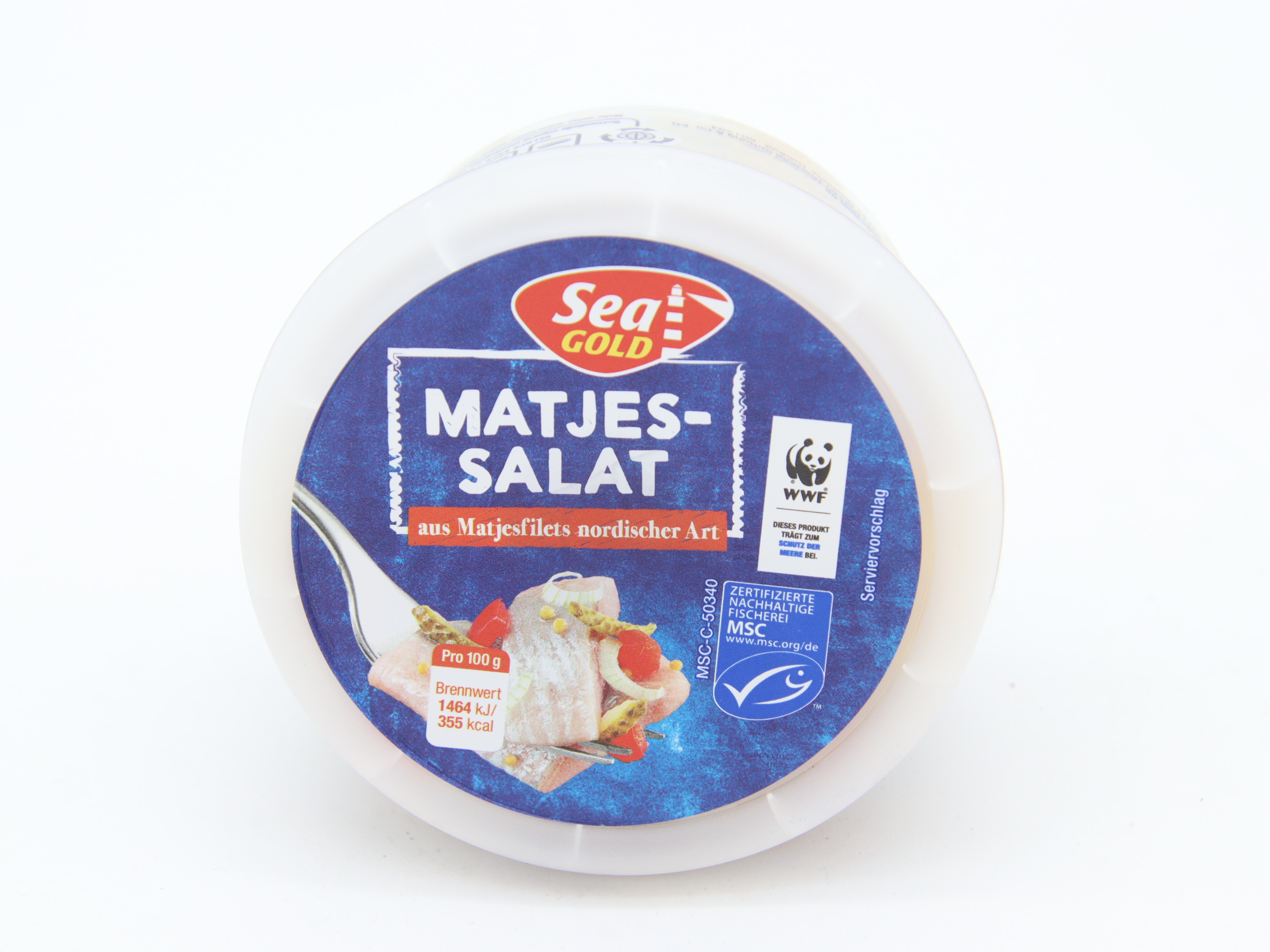 Sleďový salát 200g:SeaGold