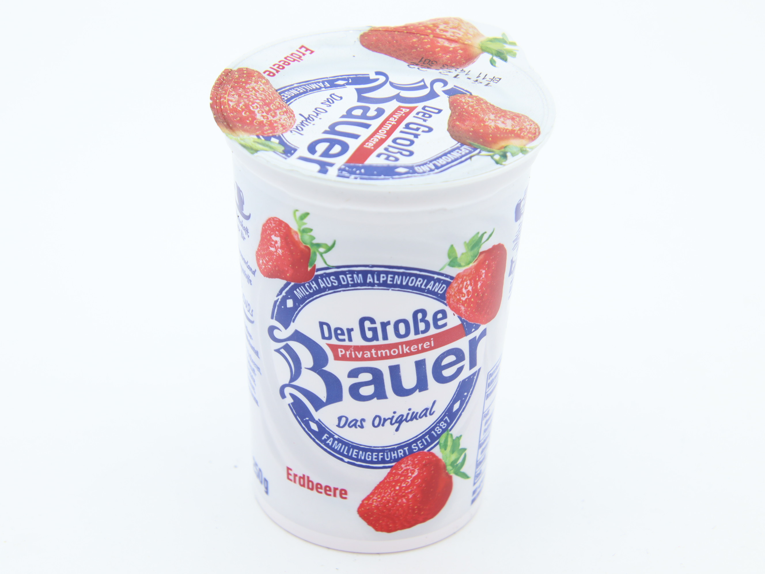 Ovocný jogurt 250g: Bauer - Jahoda