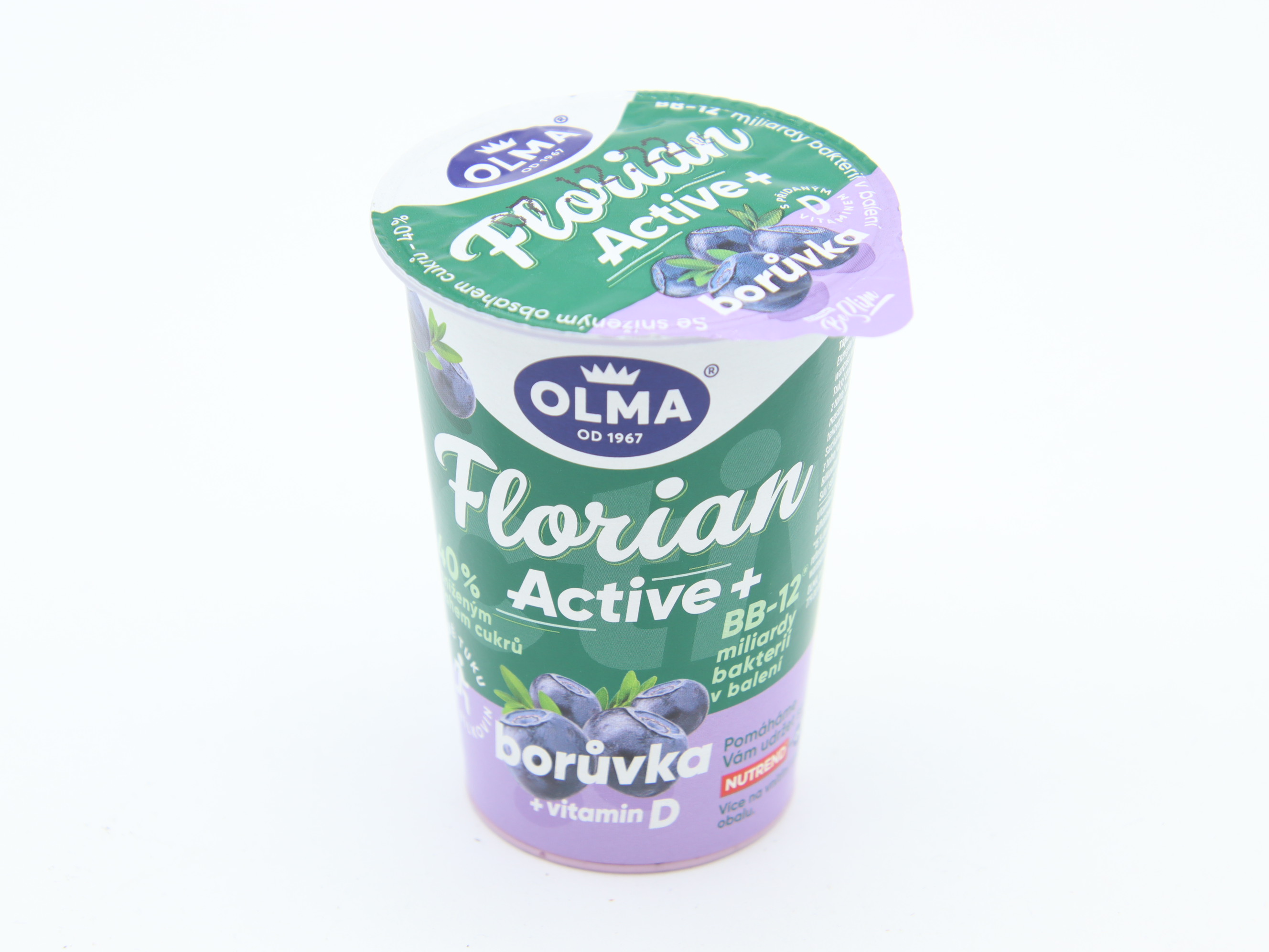 Florian Active jogurt borůvka 145g: Olma