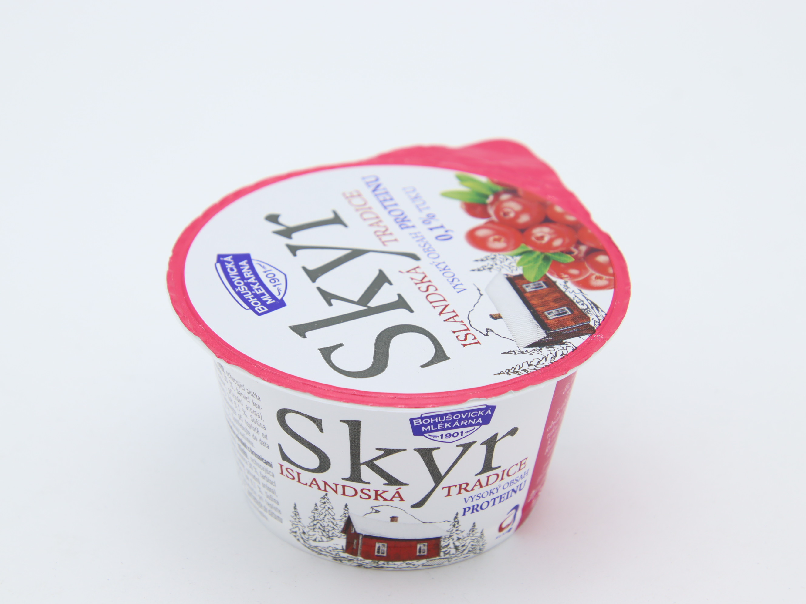 Ovocný jogurt Skyr 130g - brusinka