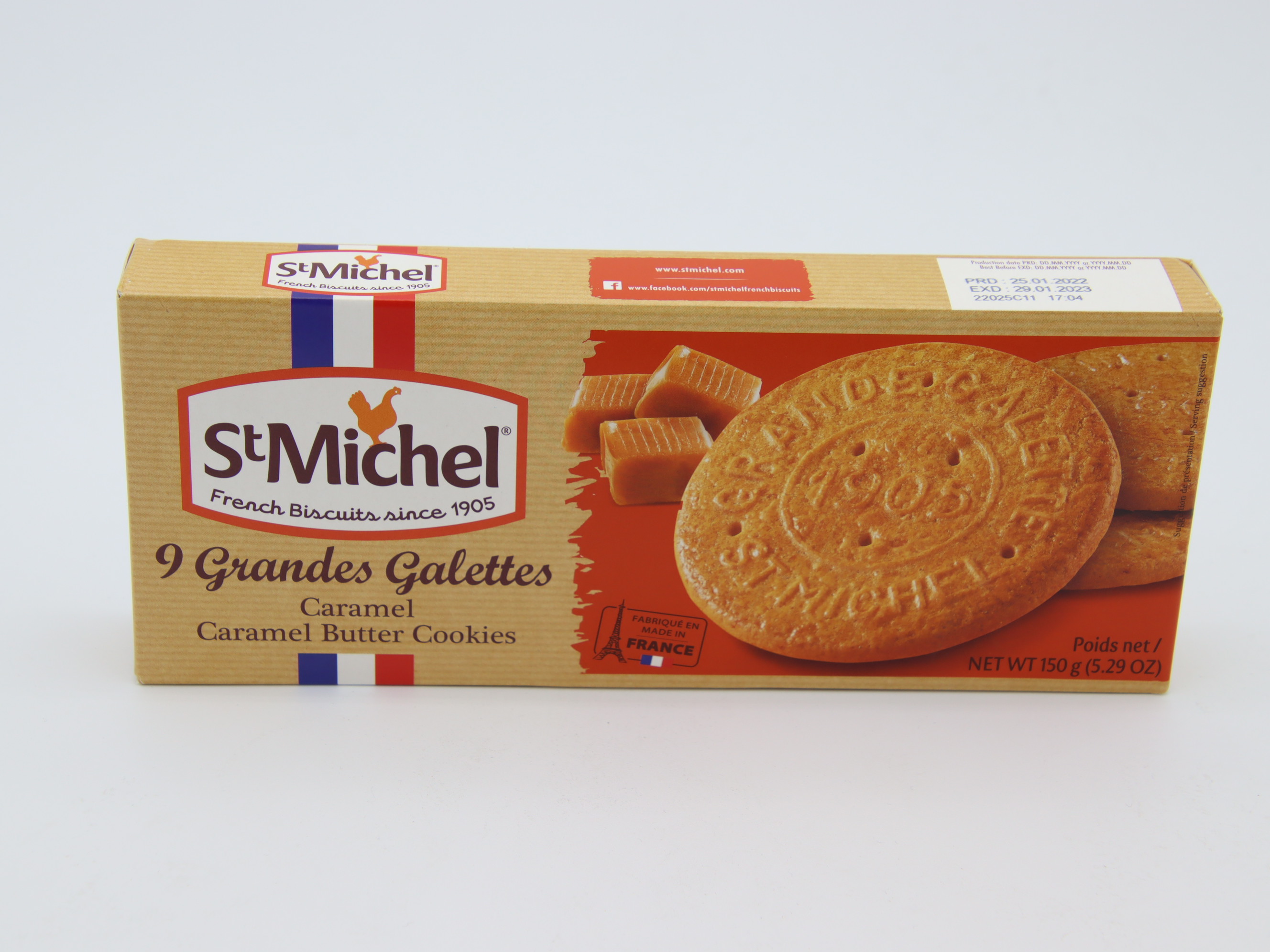 St. Michel sušenky 150g:Karamel AKCE