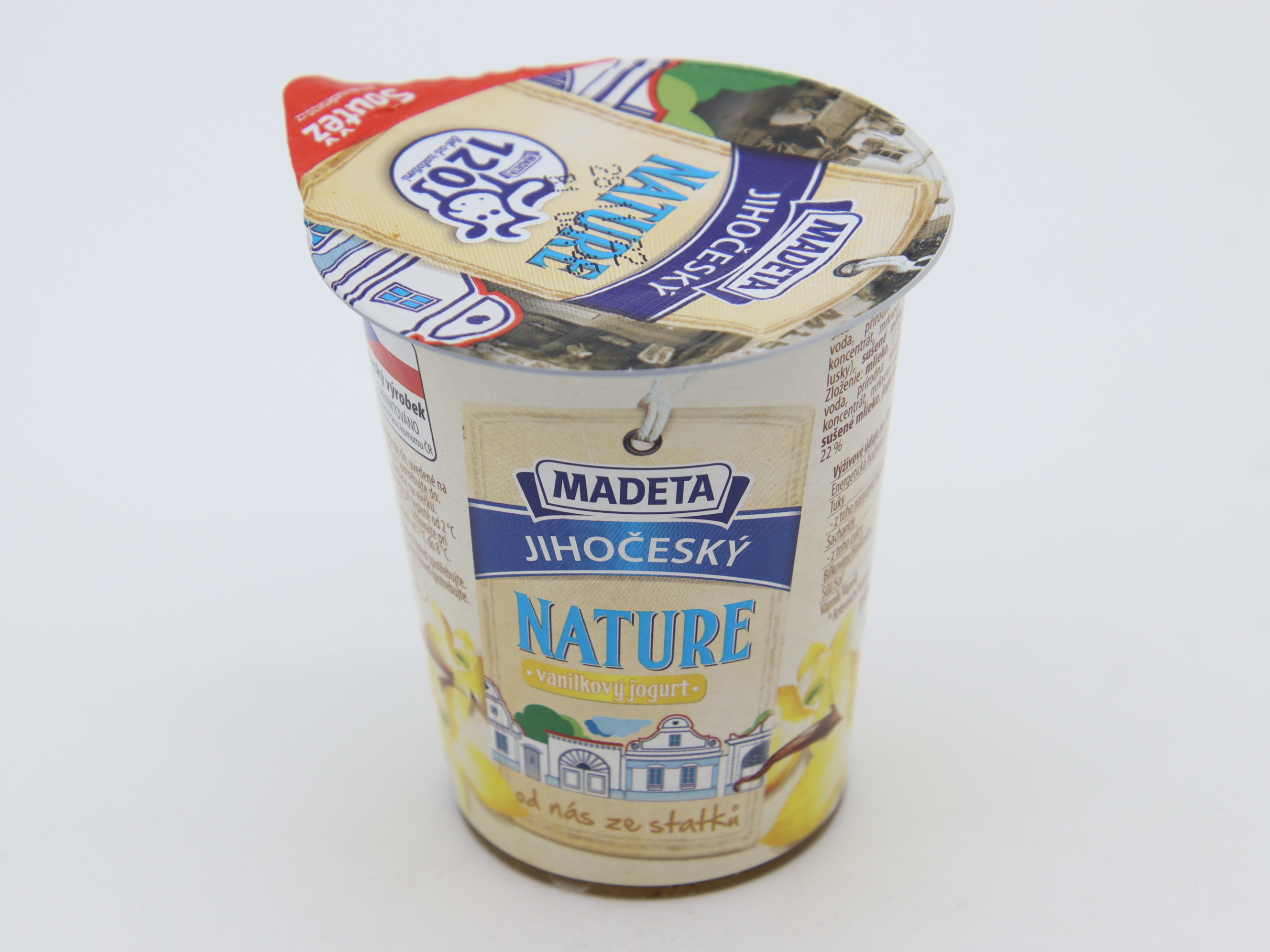 Jihočeský jogurt 150g: Madeta - Vanilka