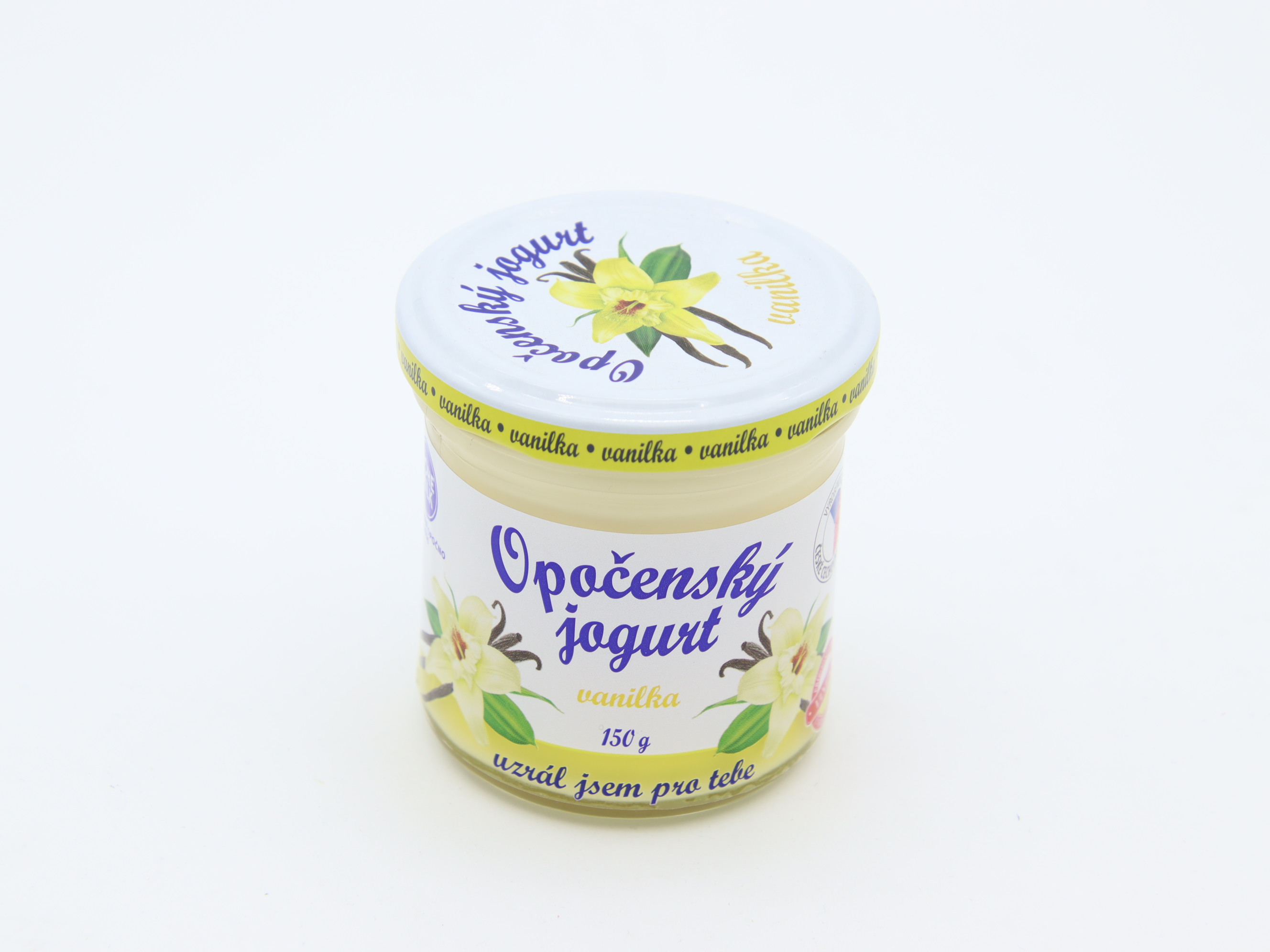 Opočenský jogurt 150 g: Vanilka